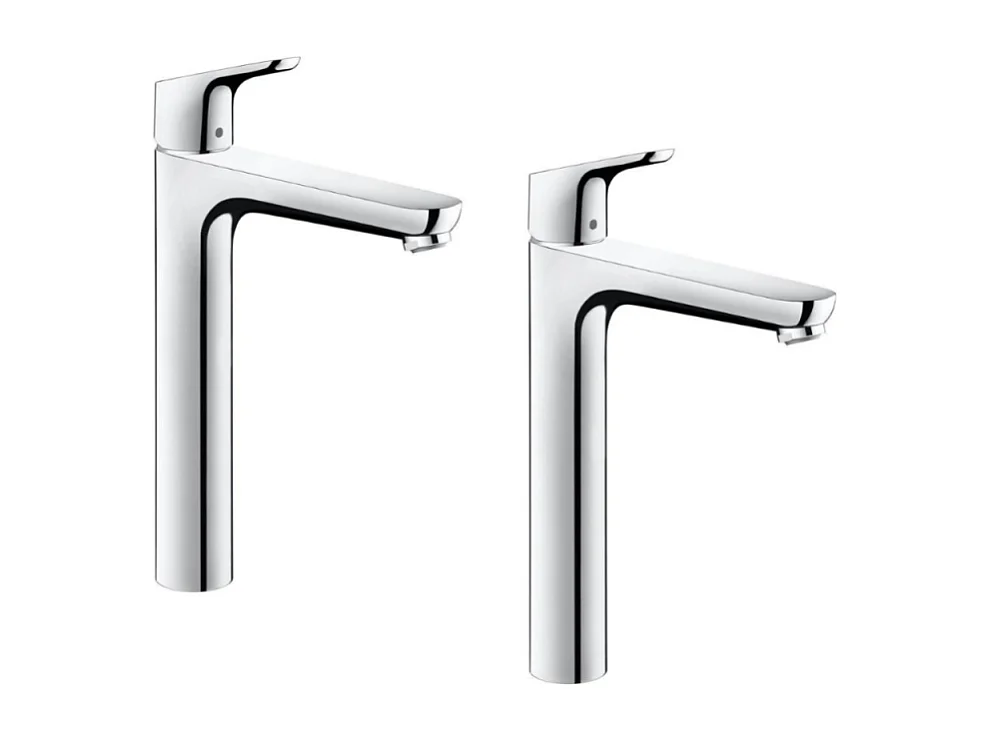 Lot de 2 mitigeur de lavabo HANSGROHE Focus H230 avec tirette chromé