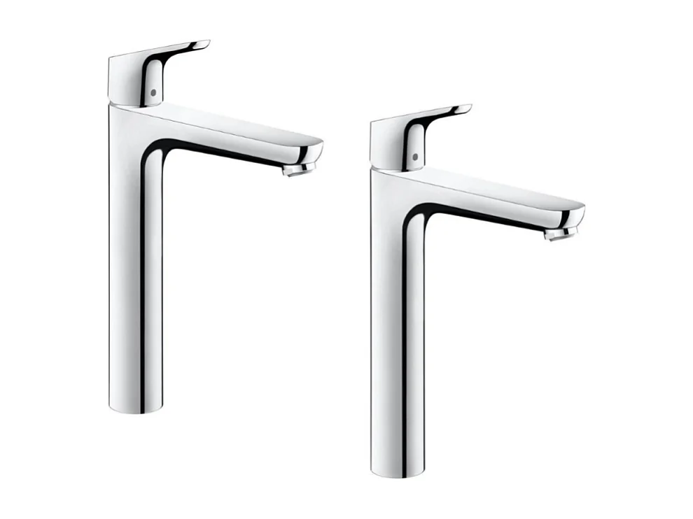 Lot de 2 mitigeur de lavabo HANSGROHE Focus H230 avec tirette chromé