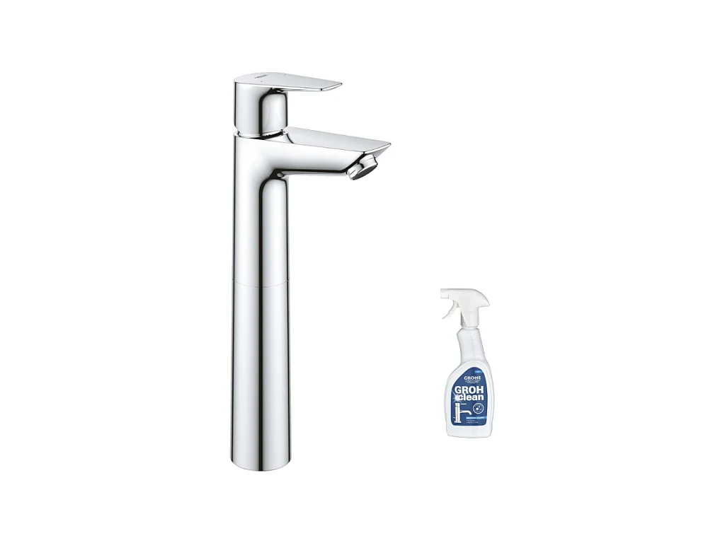 Mitigeur vasque GROHE Quickfix StartEdge avec bonde taille XL + nettoyant GrohClean