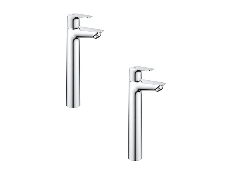 Lot de 2 mitigeurs GROHE StartEdge Quickfix avec bonde XL