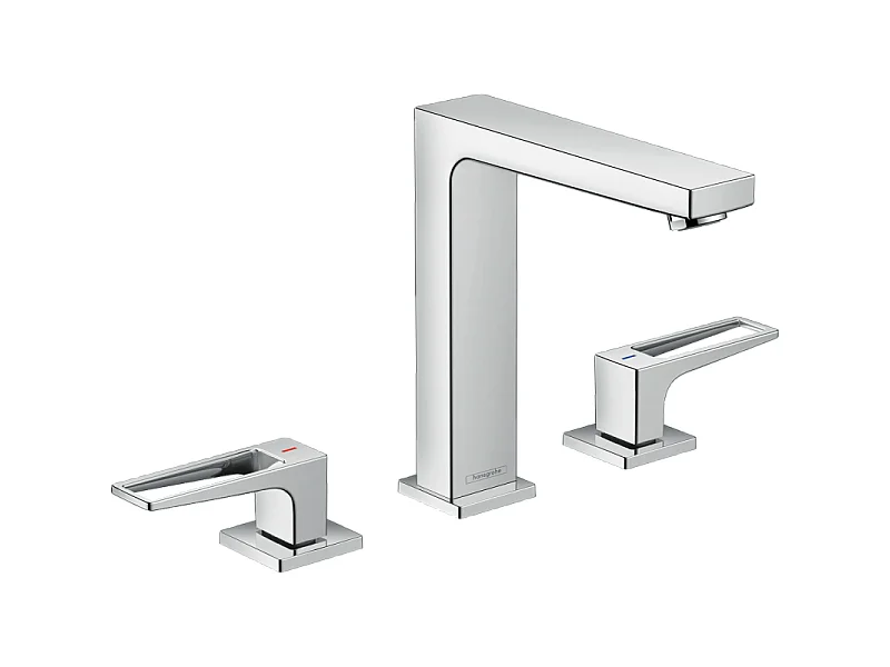 Mélangeur lavabo HANSGROHE 160 3 trous poignée étrier chrome
