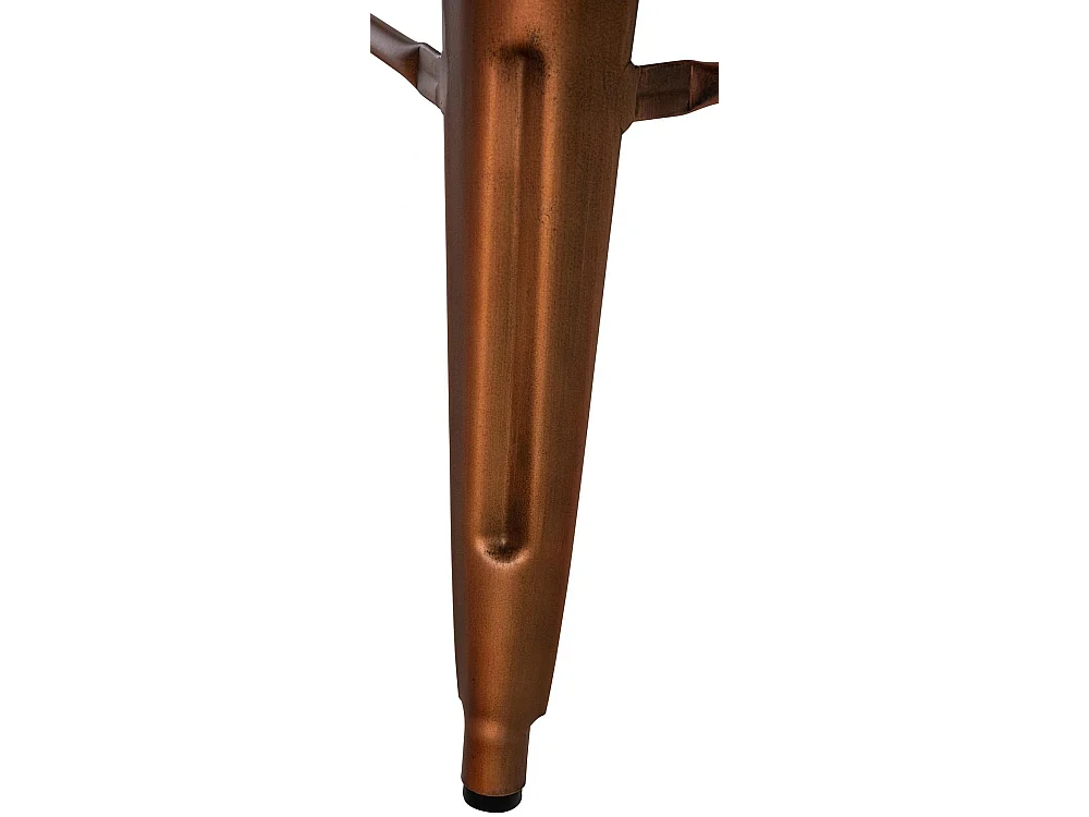 Lot de 4  Tabouret de bar - Métal & Nature - Cuivre - Mason