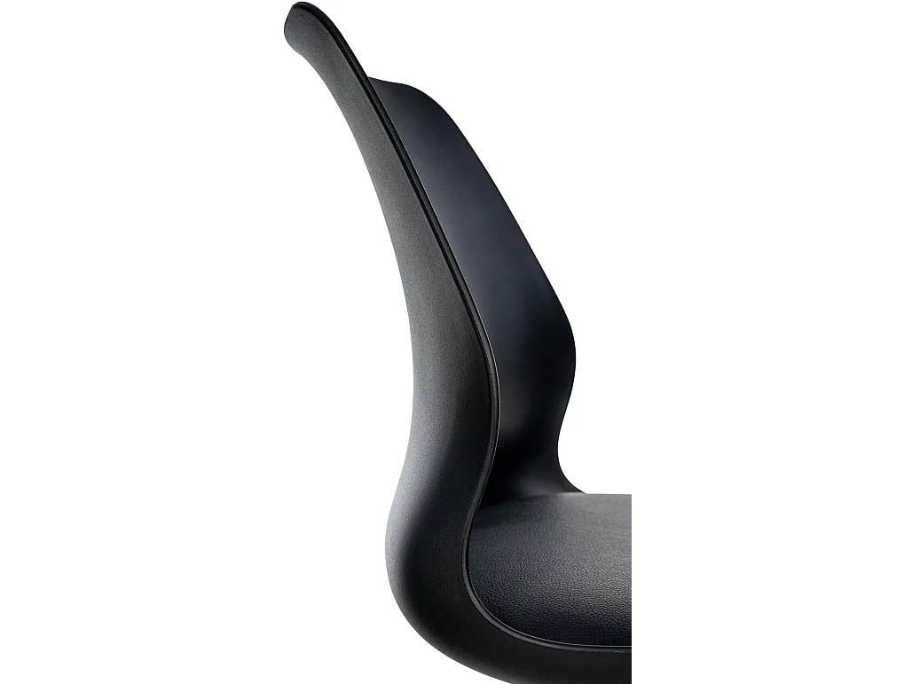 Tabouret de bar - Plastique - Noir - Gilbert