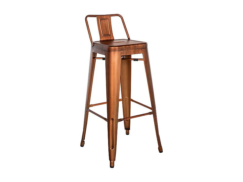Tabouret de bar - Métal - Cuivre - Mason