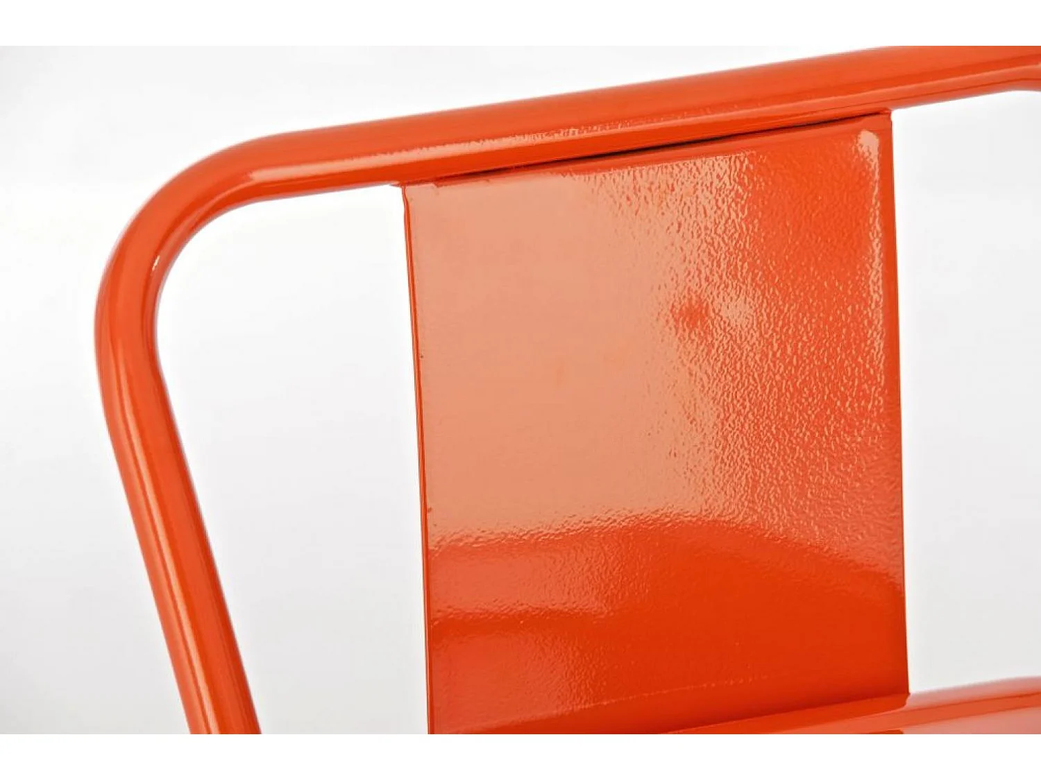 2er Set Barhocker - Metall & Metall - orange - Mason