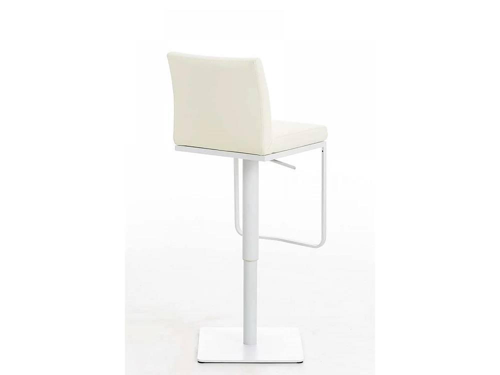 Barkruk - Kunstleer & wit - creme - Panama