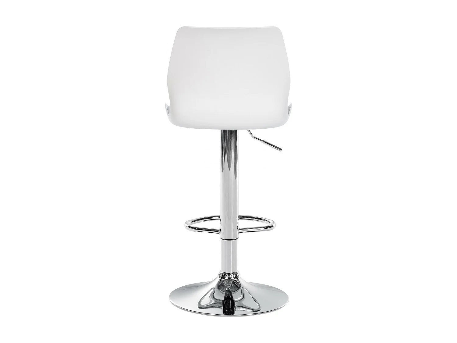Tabouret de bar - Plastique - Blanc - Gilbert