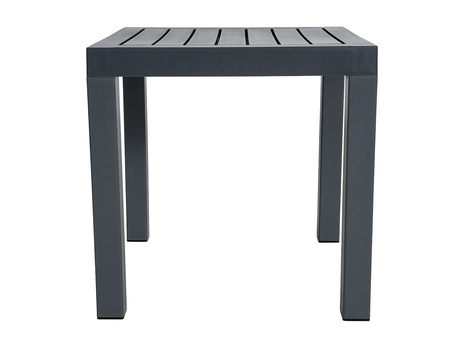 Table d'appoint - eckig - Plastique - 45 x 45cm - Gris foncé - Ocean