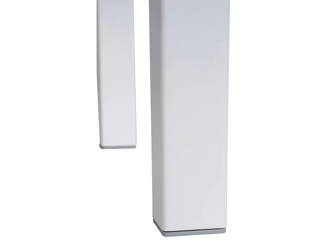 Table d'appoint - carré - Plastique - 45 x 45 cm - Blanc - Ocean