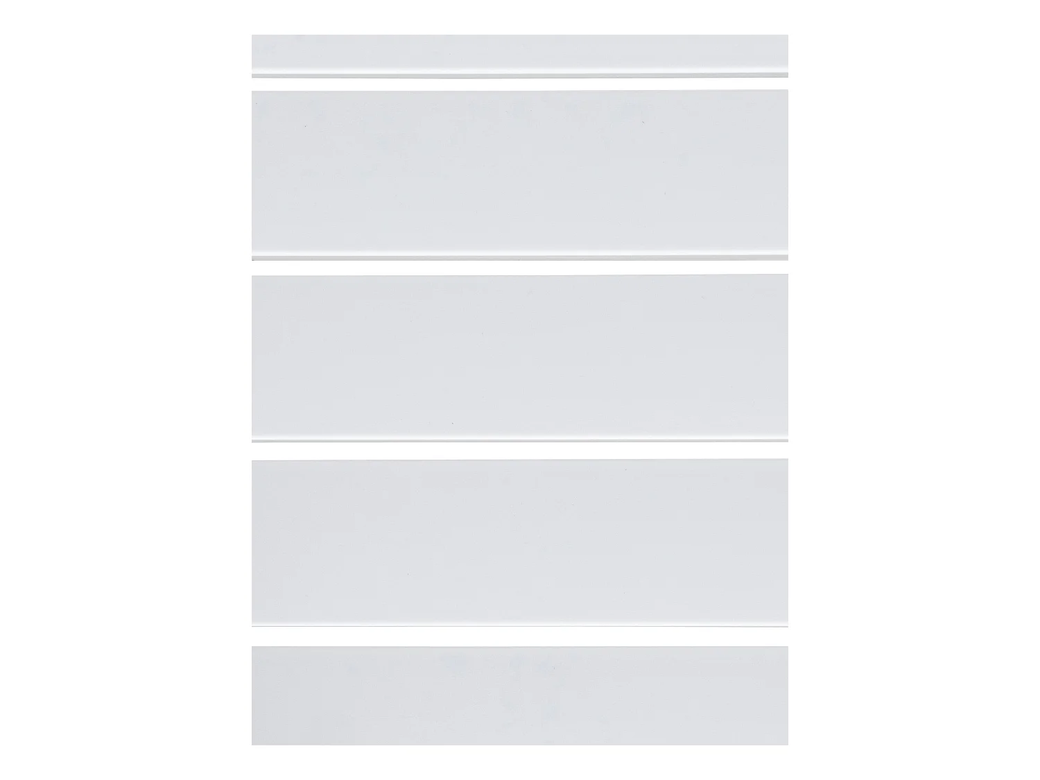 Tavolino - angolare - Plastica - 45 x 45 cm - bianco - Ocean