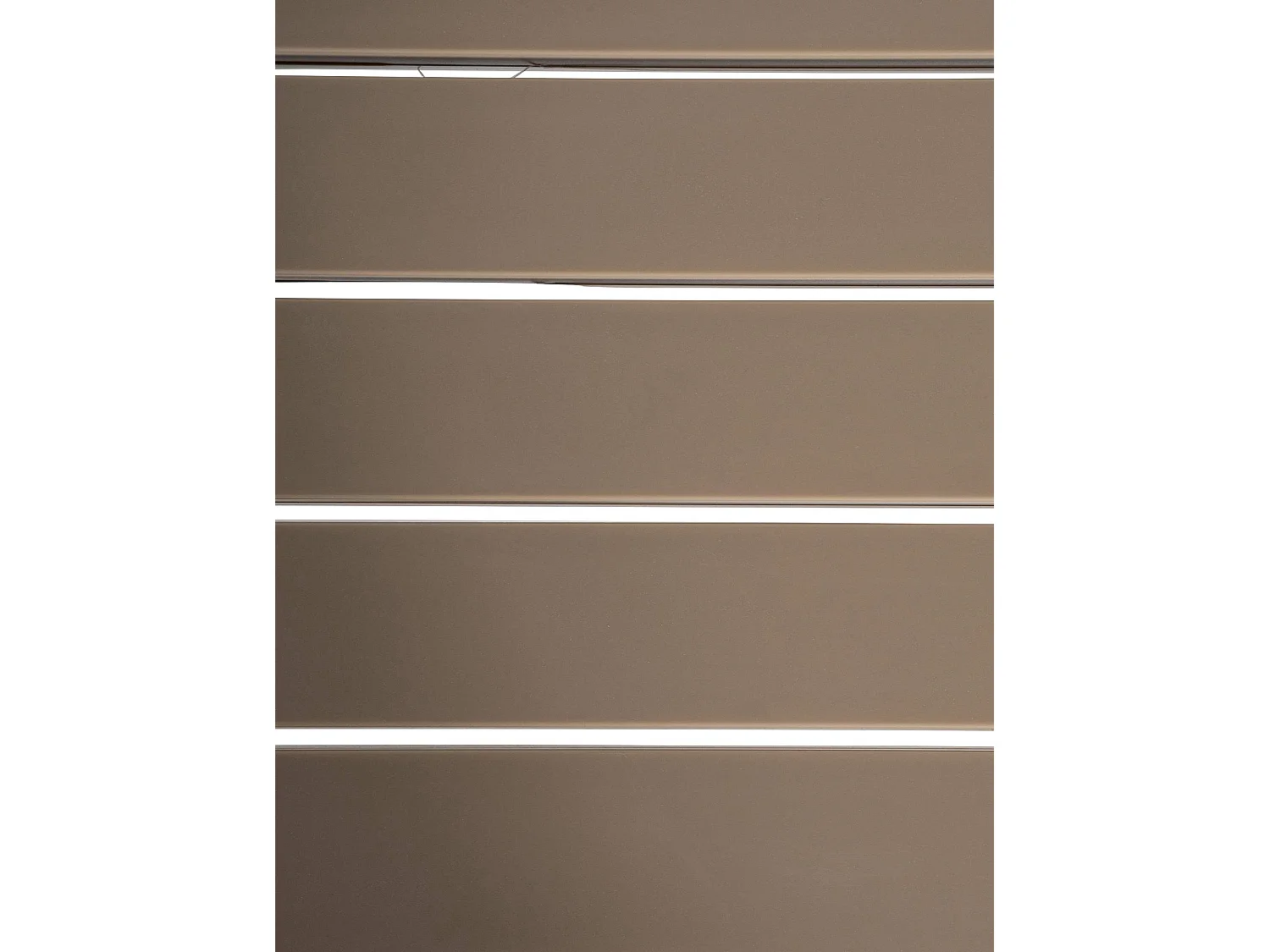 Table d'appoint - eckig - Plastique - 45 x 45cm - Taupe - Ocean