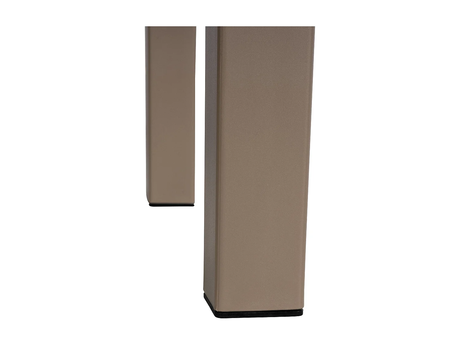 Table d'appoint - eckig - Plastique - 45 x 45cm - Taupe - Ocean