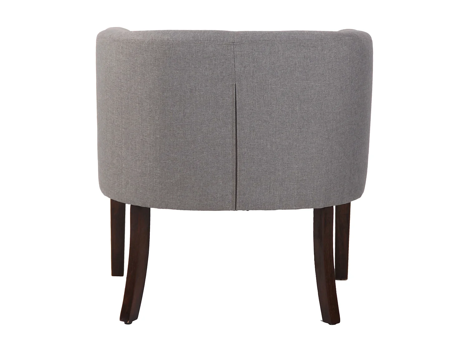 Fauteuil - Tissu & Bois - Gris - Nemea
