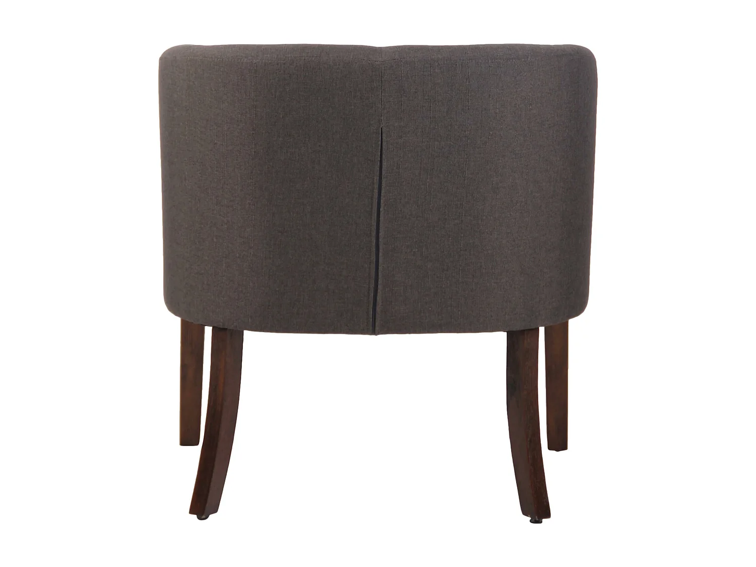 Fauteuil - Tissu & Bois - Gris foncé - Nemea