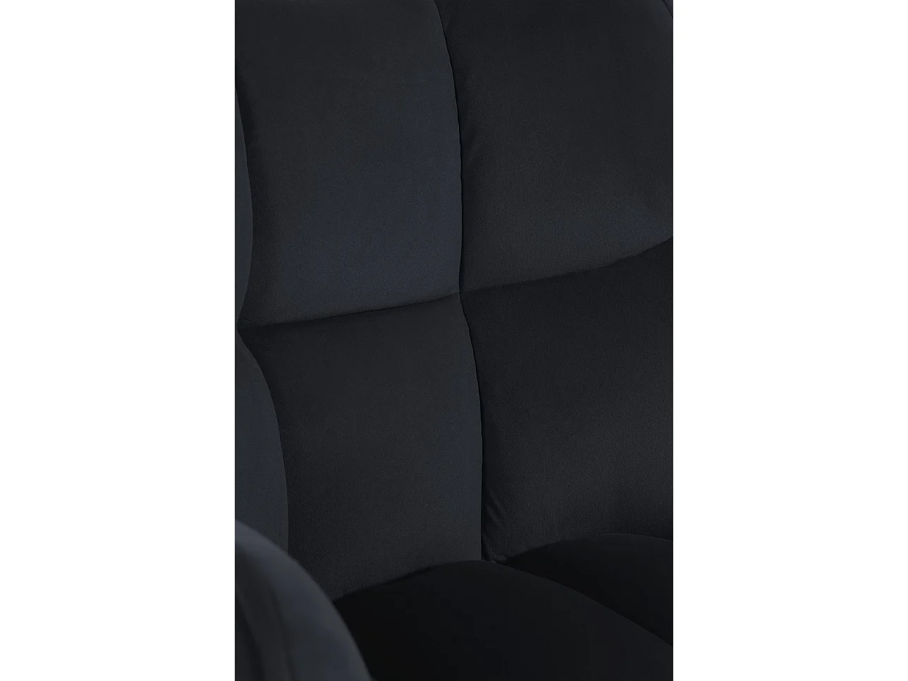 chaises avec accoudoirs - Velours & Noir - Noir - Swing