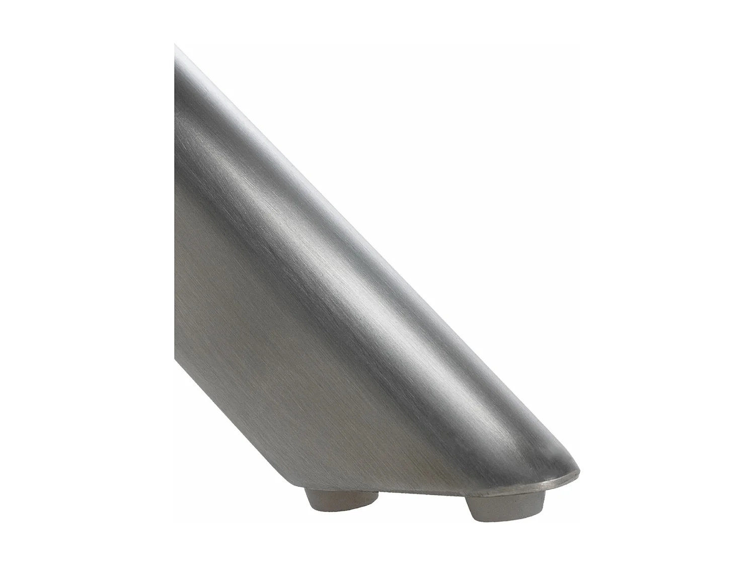 chaises avec accoudoirs - Velours & Acier inoxydable - Noir - Swing