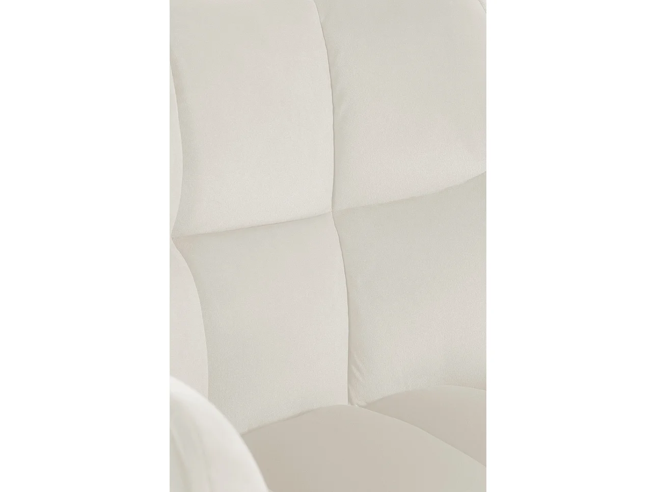 chaises avec accoudoirs - Velours & Noir - Crème - Swing