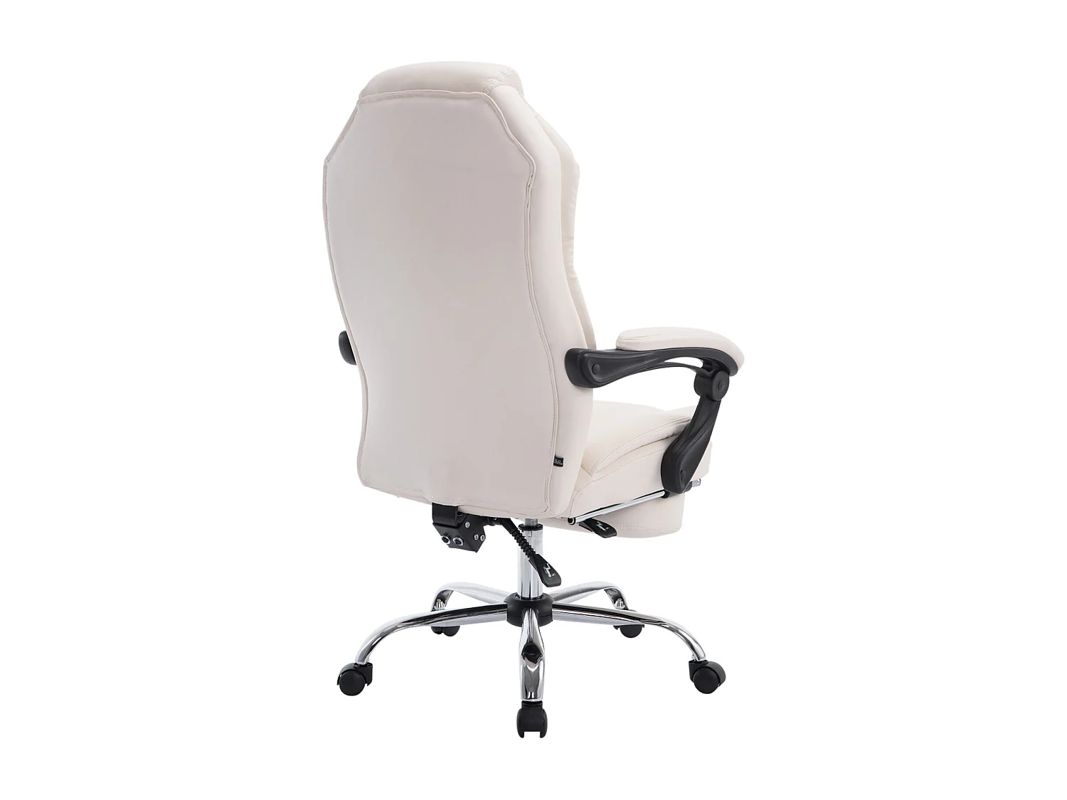 Bureaustoel - Kunstleer & natura - creme - Castle