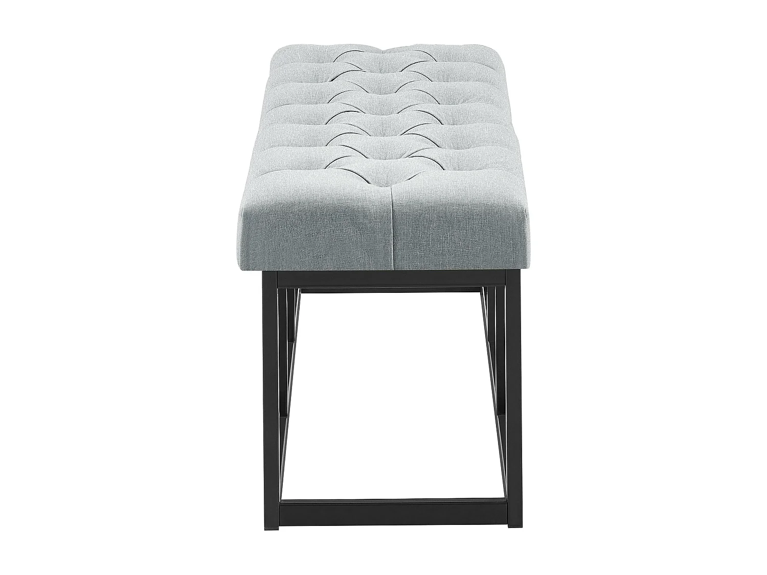 Banquette - Tissu - Gris - Amun