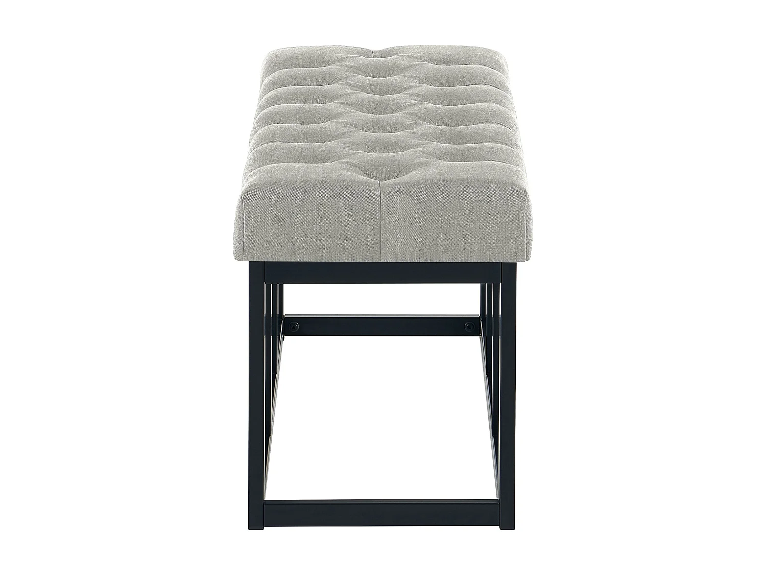 Banquette - Tissu - Gris - Amun