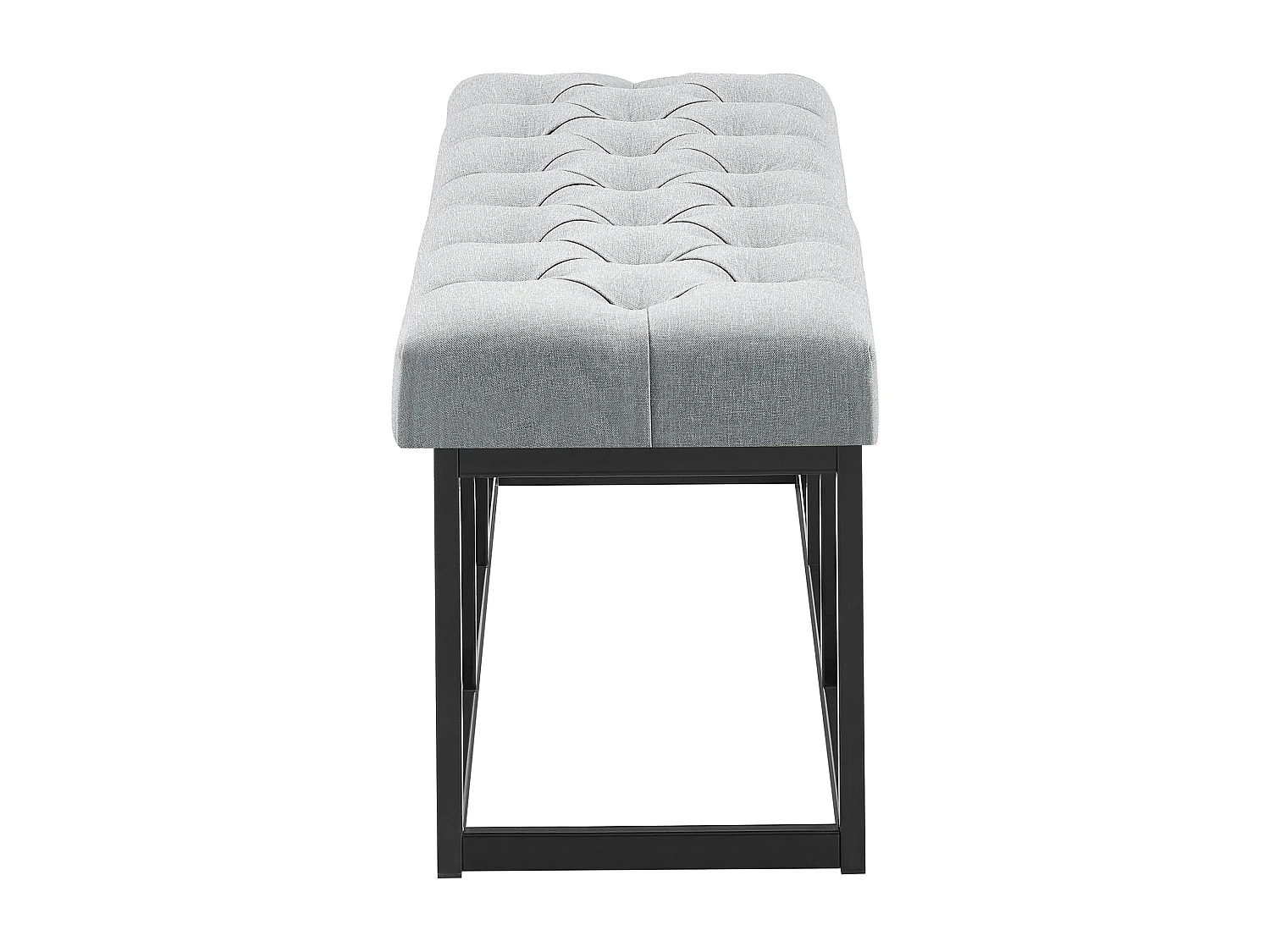 Banquette - Tissu - Gris - Amun