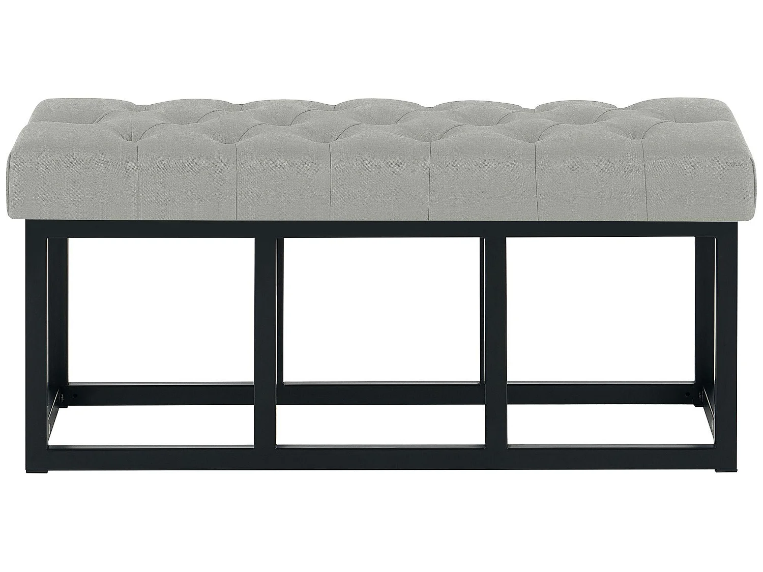 Banquette - Tissu - Gris - Amun