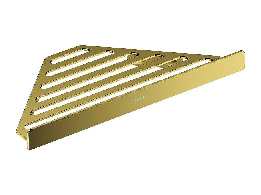 HANSGROHE Estante esquinero aspecto dorado pulido AddStoris