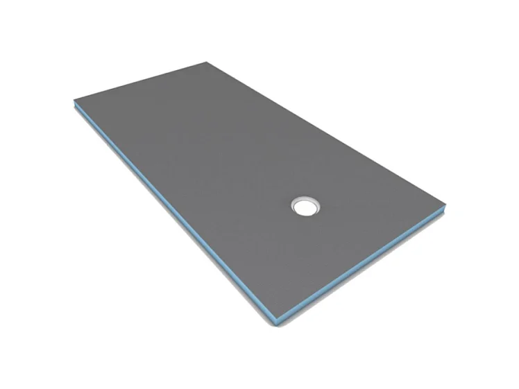 Receveur de douche à carreler 140 x 90 WEDI Fundo Primo rectangle écoulement excentré