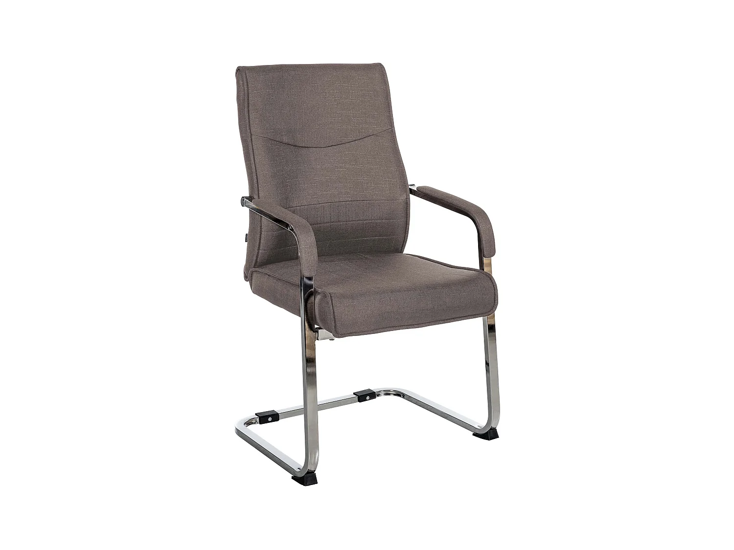 chaises oscillantes - Tissu - Gris foncé - Hobart