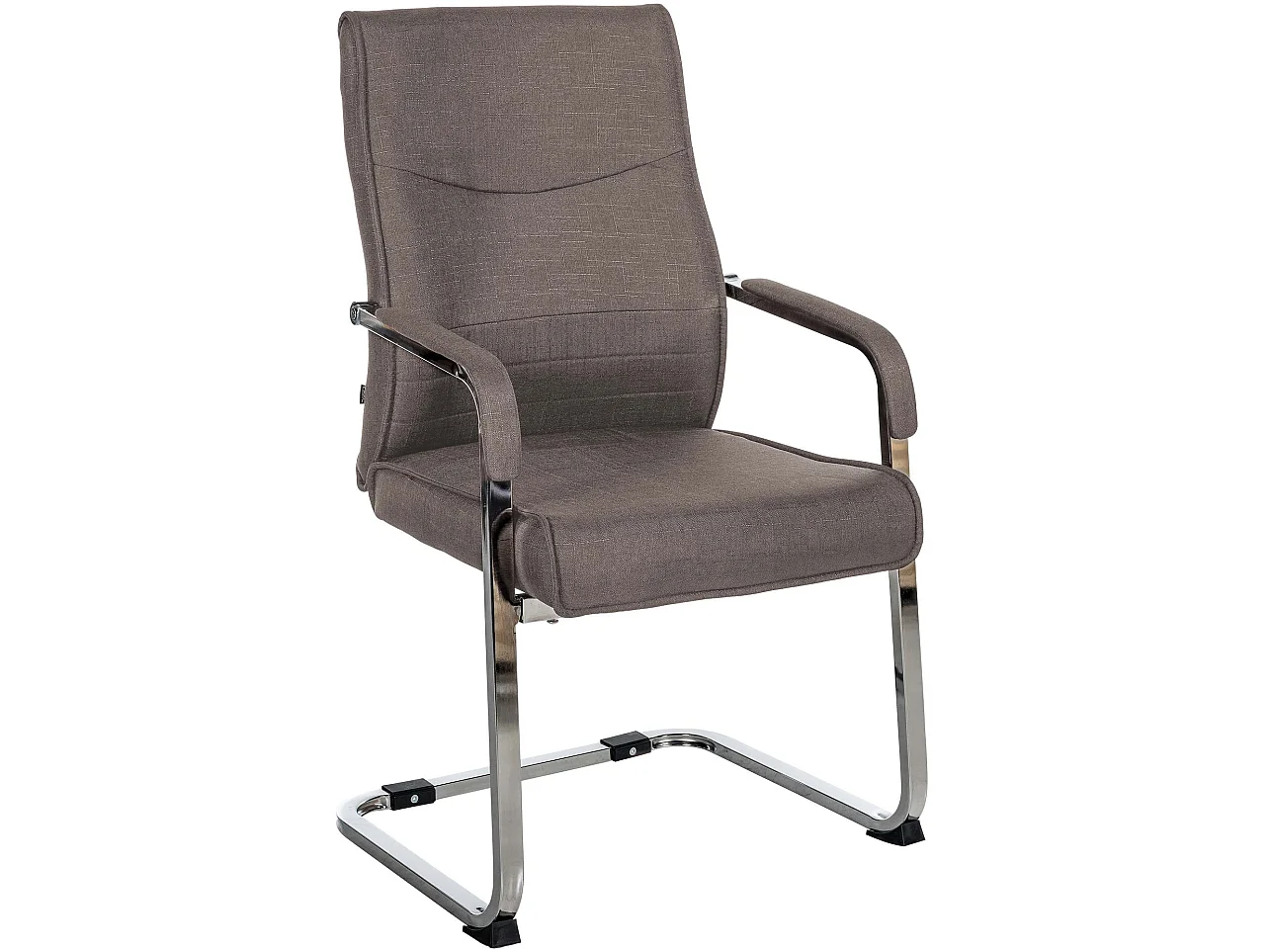 chaises oscillantes - Tissu - Gris foncé - Hobart