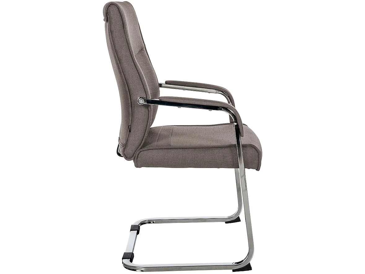 chaises oscillantes - Tissu - Gris foncé - Hobart
