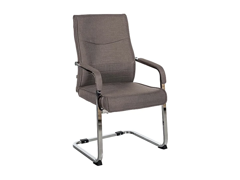 chaises oscillantes - Tissu - Gris foncé - Hobart