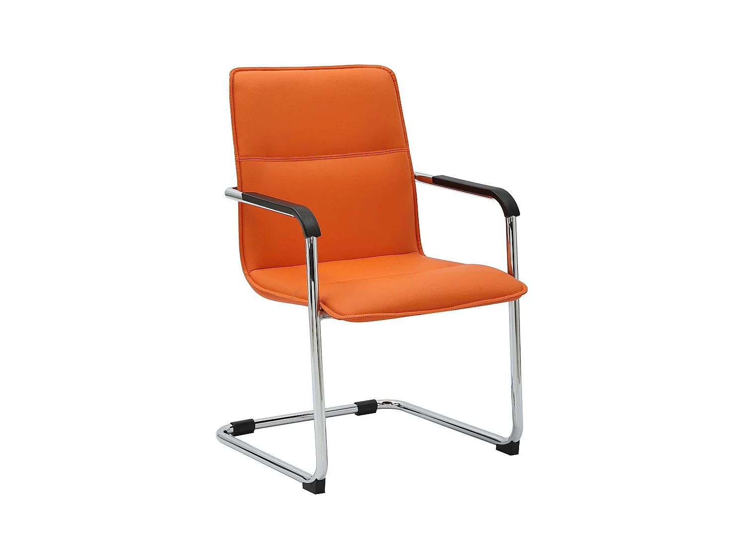 chaises oscillantes - Similicuir - Orange - Seattle