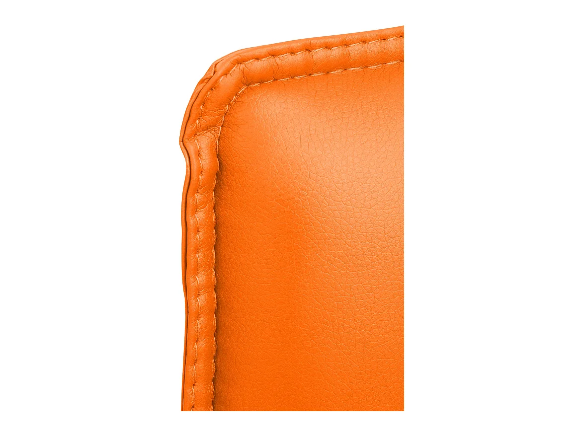 chaises oscillantes - Similicuir - Orange - Seattle