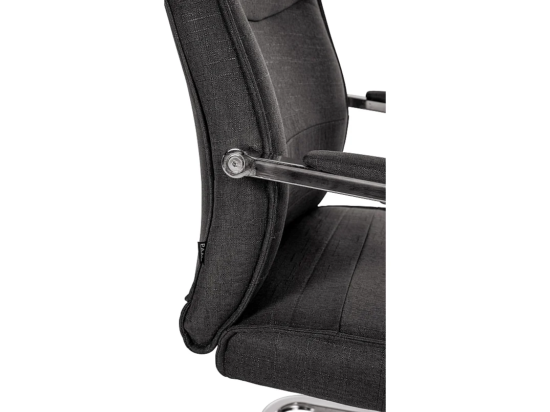 chaises oscillantes - Tissu - Noir - Hobart