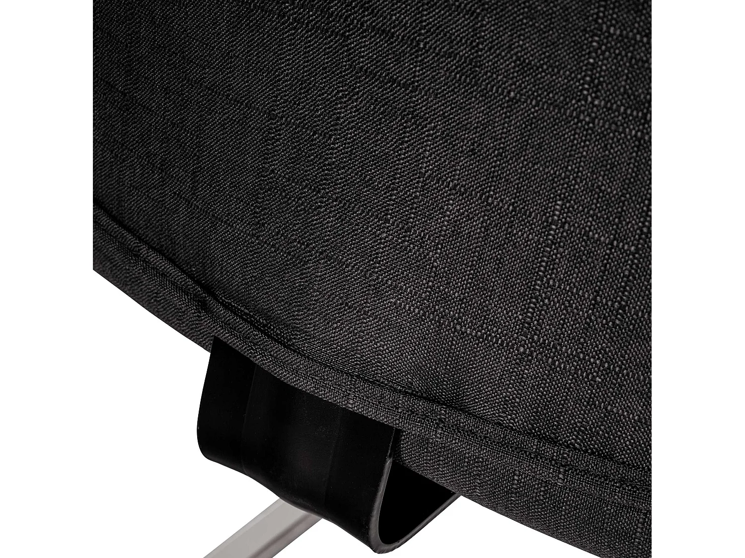chaises oscillantes - Tissu - Noir - Hobart