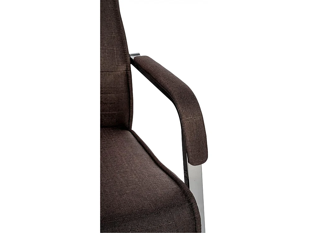 chaises oscillantes - Tissu - Marron - Hobart