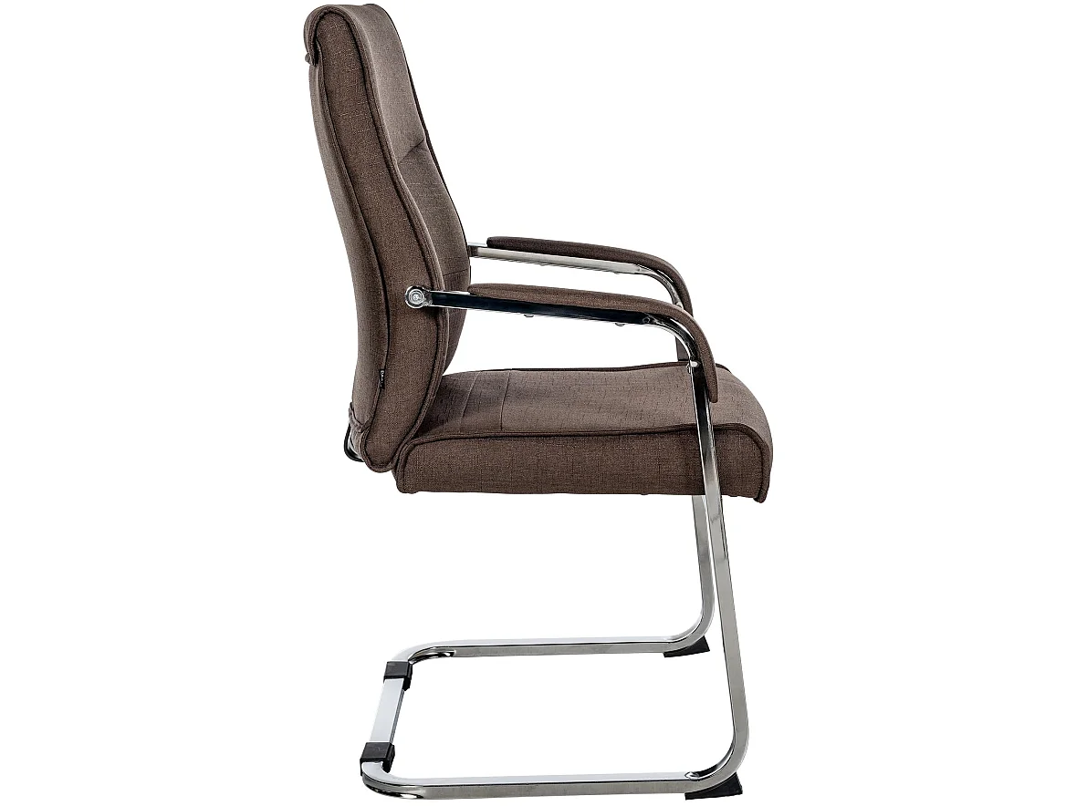 chaises oscillantes - Tissu - Marron - Hobart