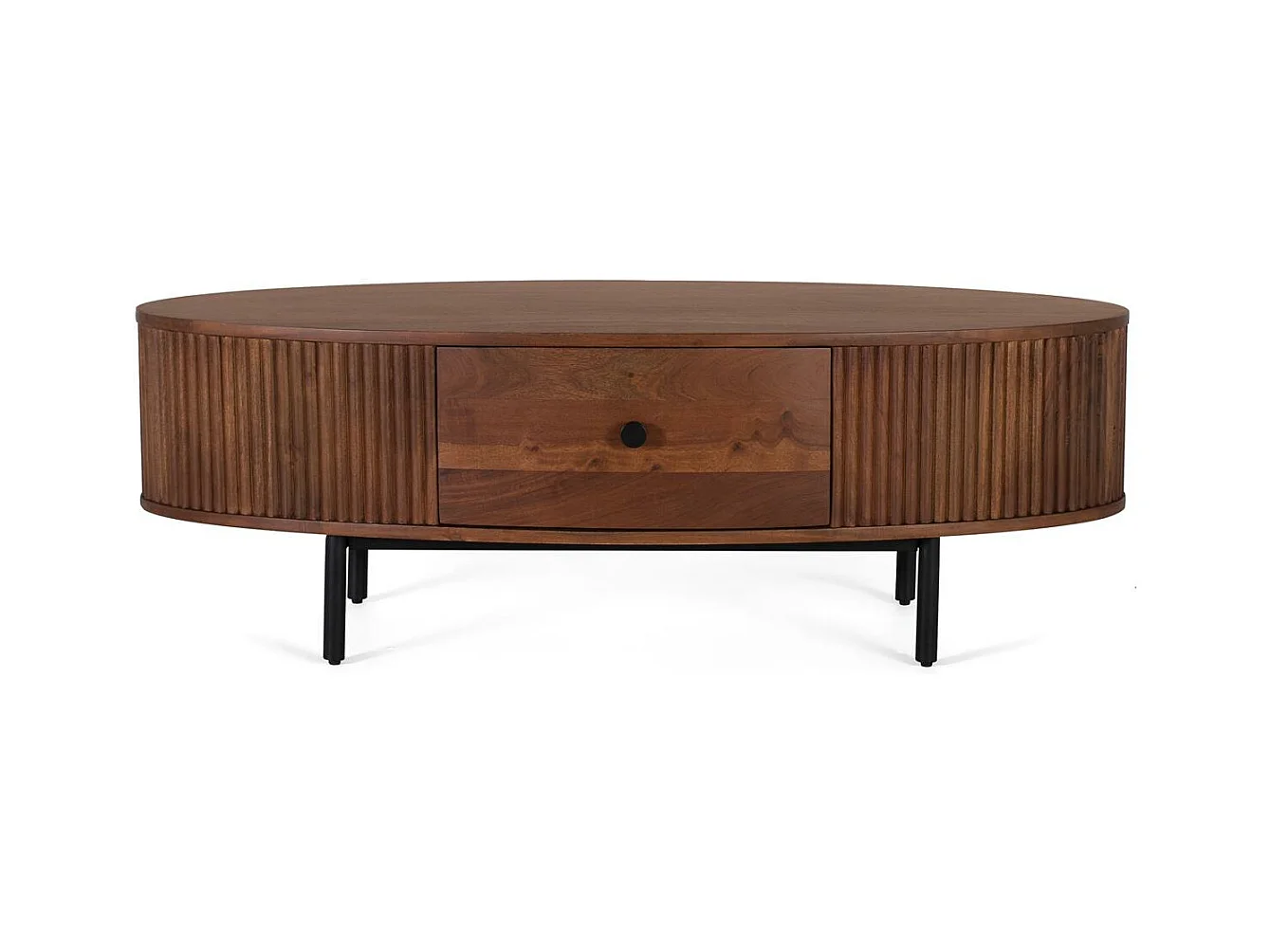 Salontafel met 1 lade in acaciahout