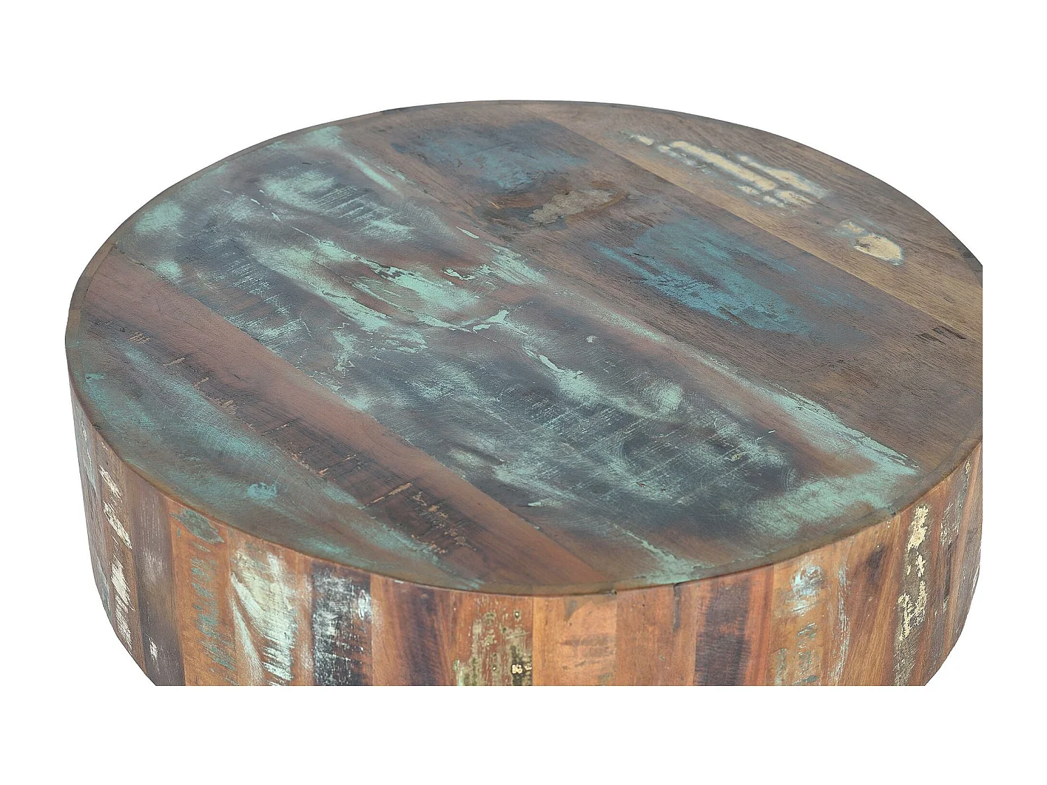 Couchtisch aus recyceltem Holz