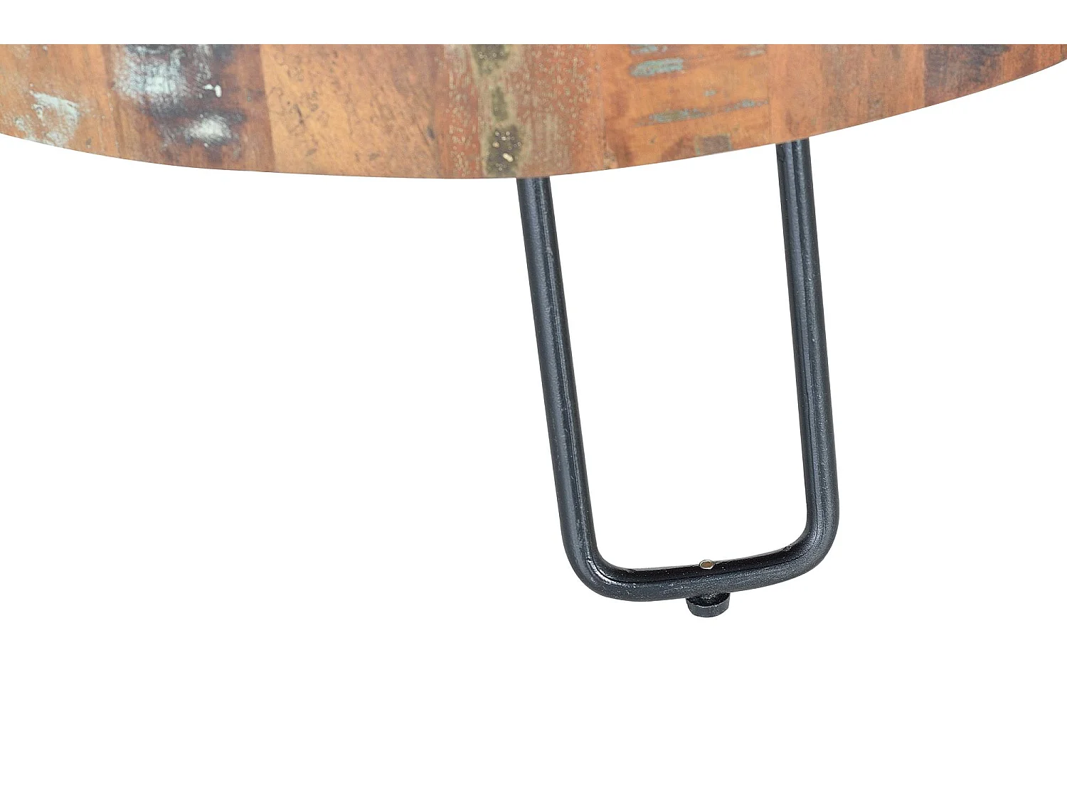 Couchtisch aus recyceltem Holz