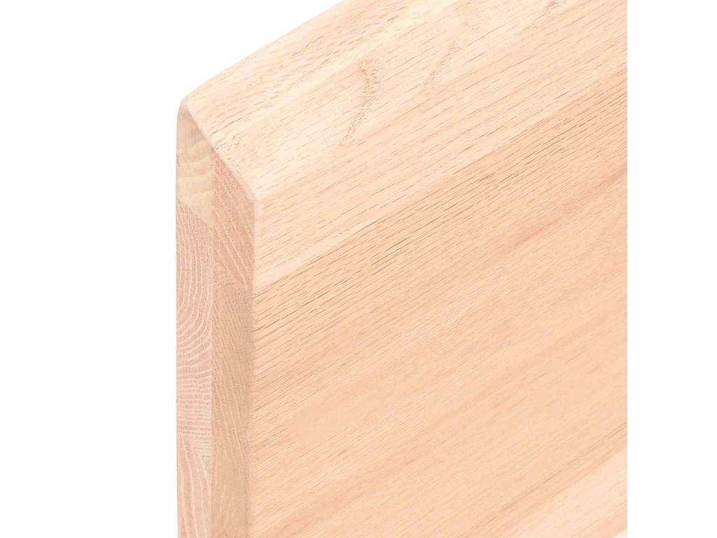 Étagère murale 40x60x(2-4) cm bois de chêne massif non traité