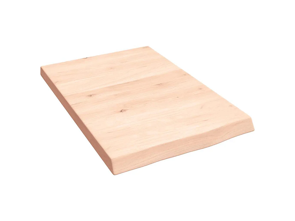 Étagère murale 40x60x(2-4) cm bois de chêne massif non traité