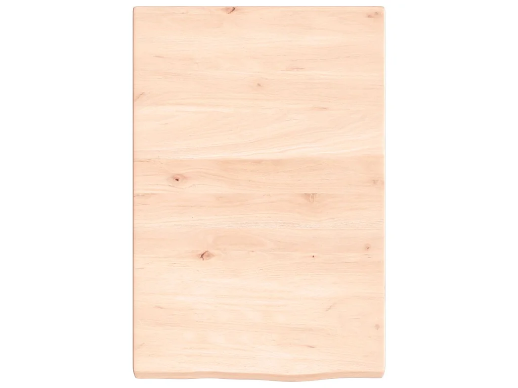 Étagère murale 40x60x(2-4) cm bois de chêne massif non traité