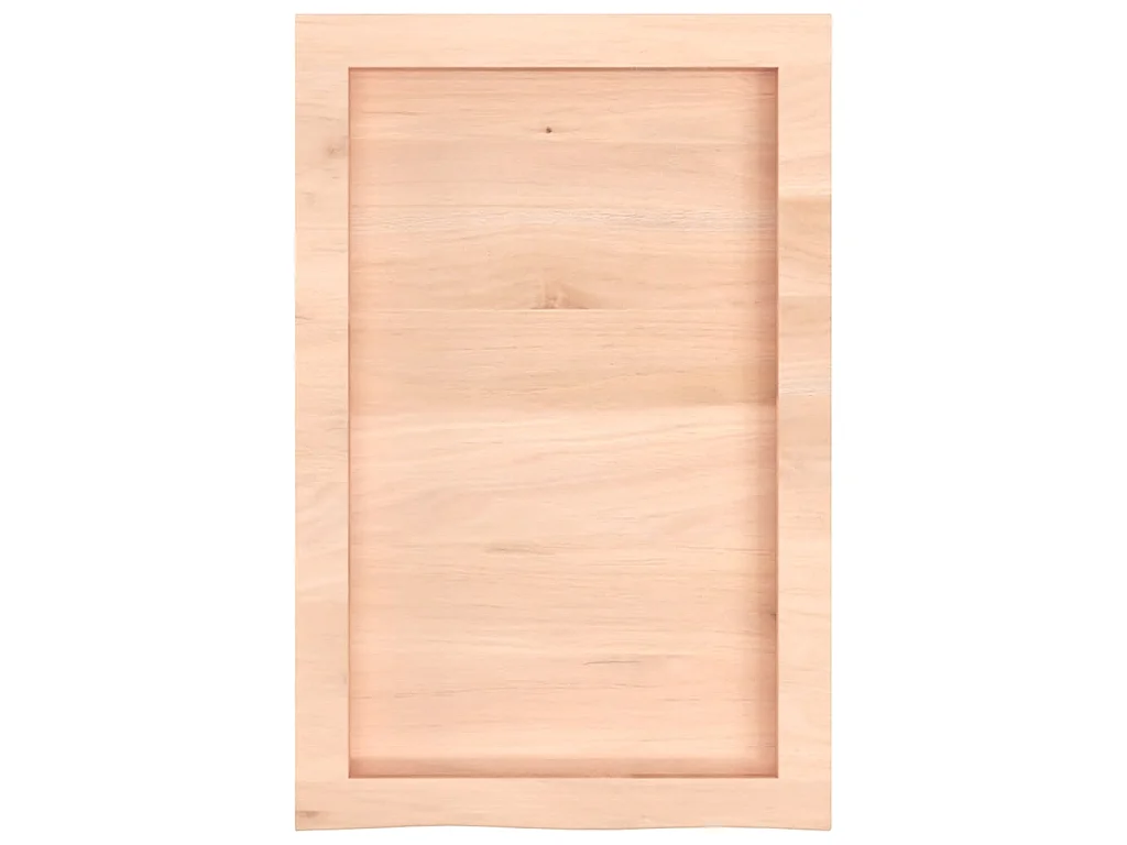 Étagère murale 40x60x(2-4) cm bois de chêne massif non traité