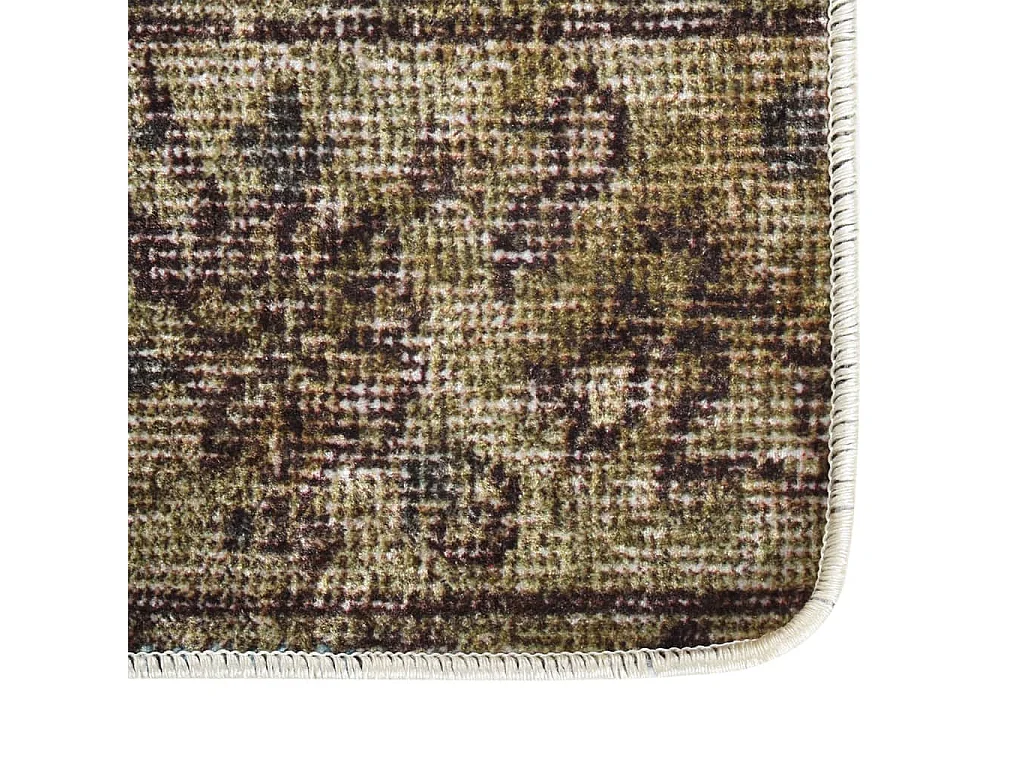 Tappeto Lavabile Patchwork 120x180 cm Multicolore Antiscivolo CFW47564