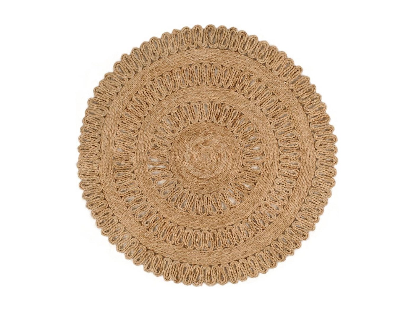 Tappeto Bagno Duna In Cotone 100% - Assorbente E Lavorato A Mano, Verde 60x110 Cm