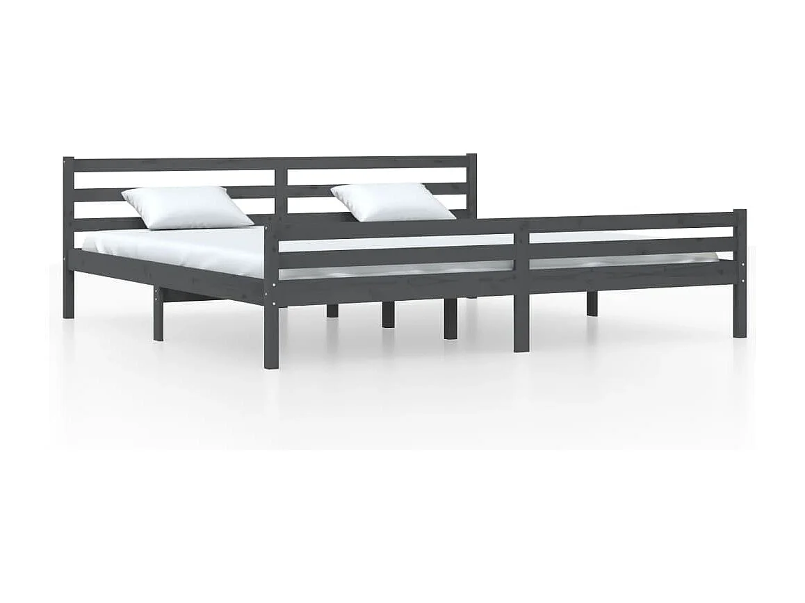 Giroletto Grigio in Legno Massello 200x200 cm