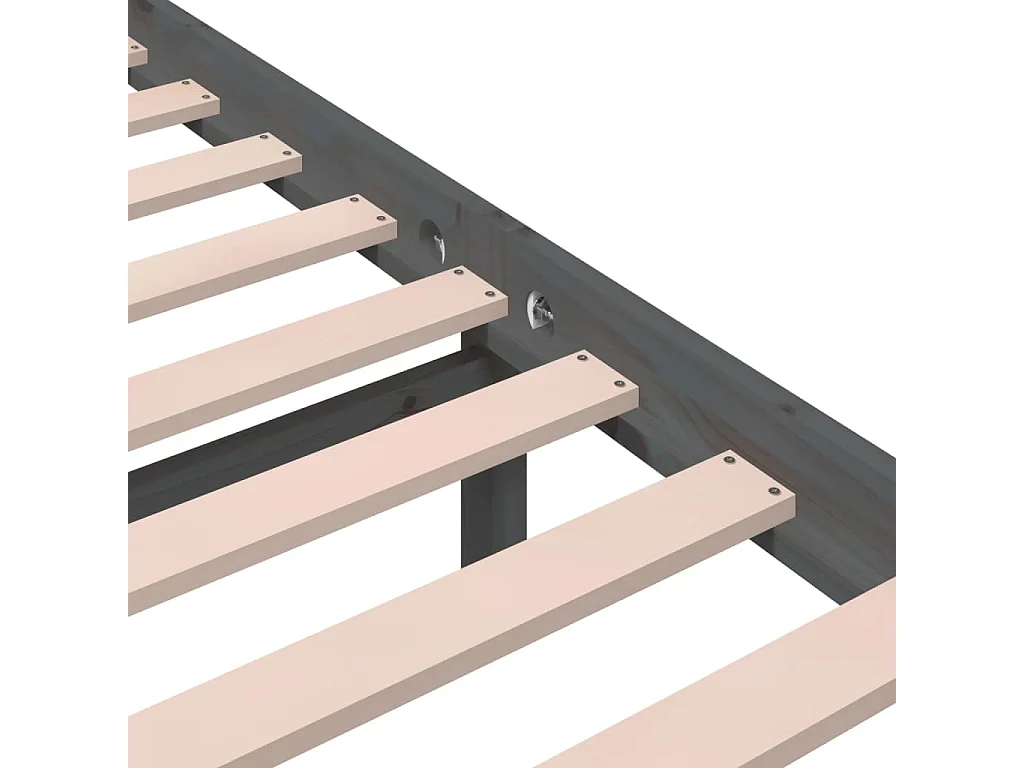 Giroletto Grigio in Legno Massello 200x200 cm