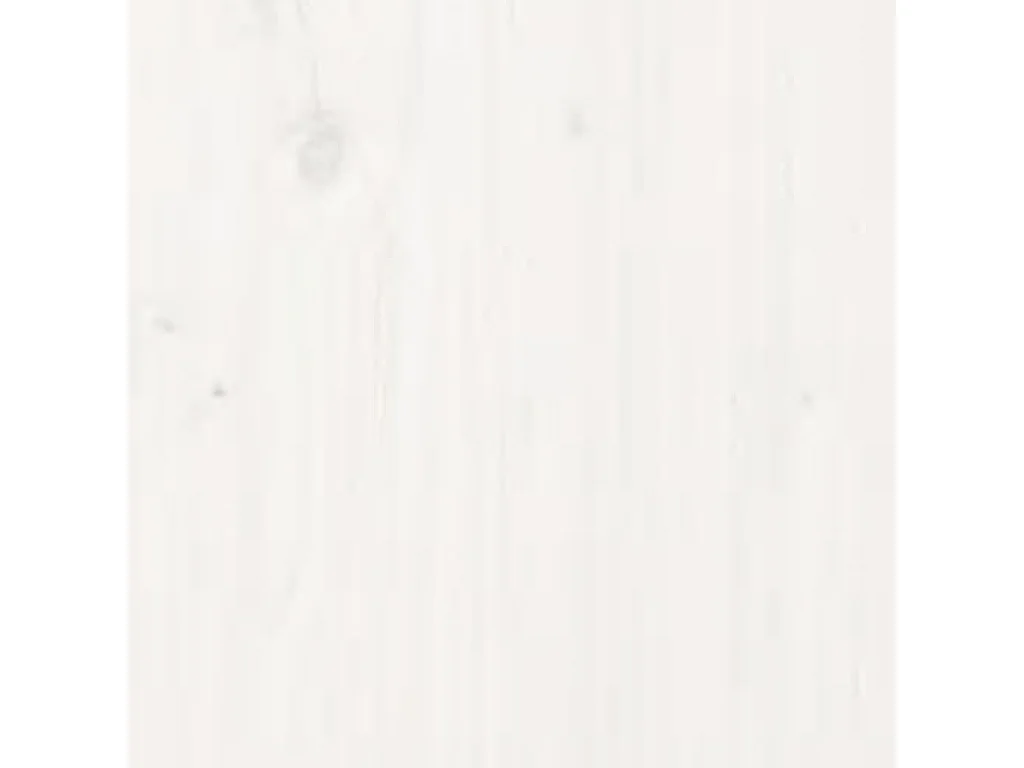 Massivholzbett Weiß 160x200 cm